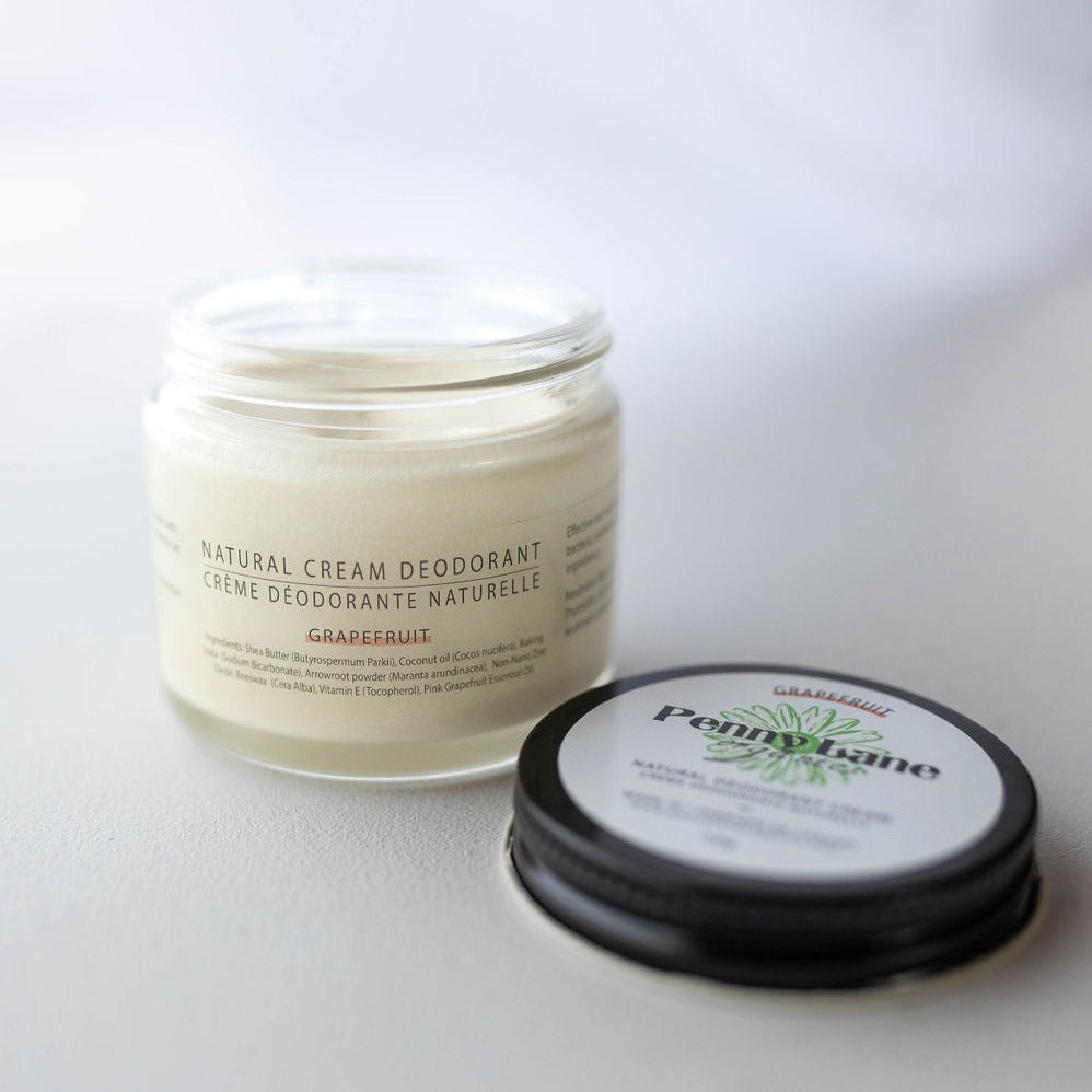 Natural Deodorant Cream - Pink Grapefruit-Penny Lane Organics