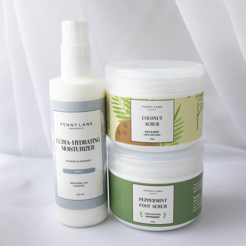 Exfoliate and Moisturize-Penny Lane Organics