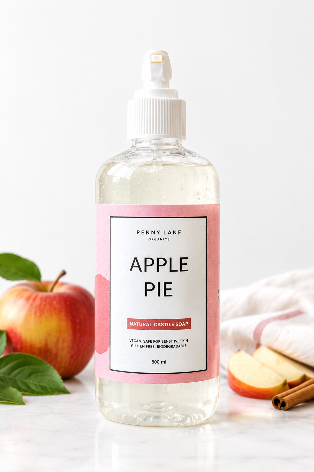 Castile Soap - Apple Pie-Penny Lane Organics