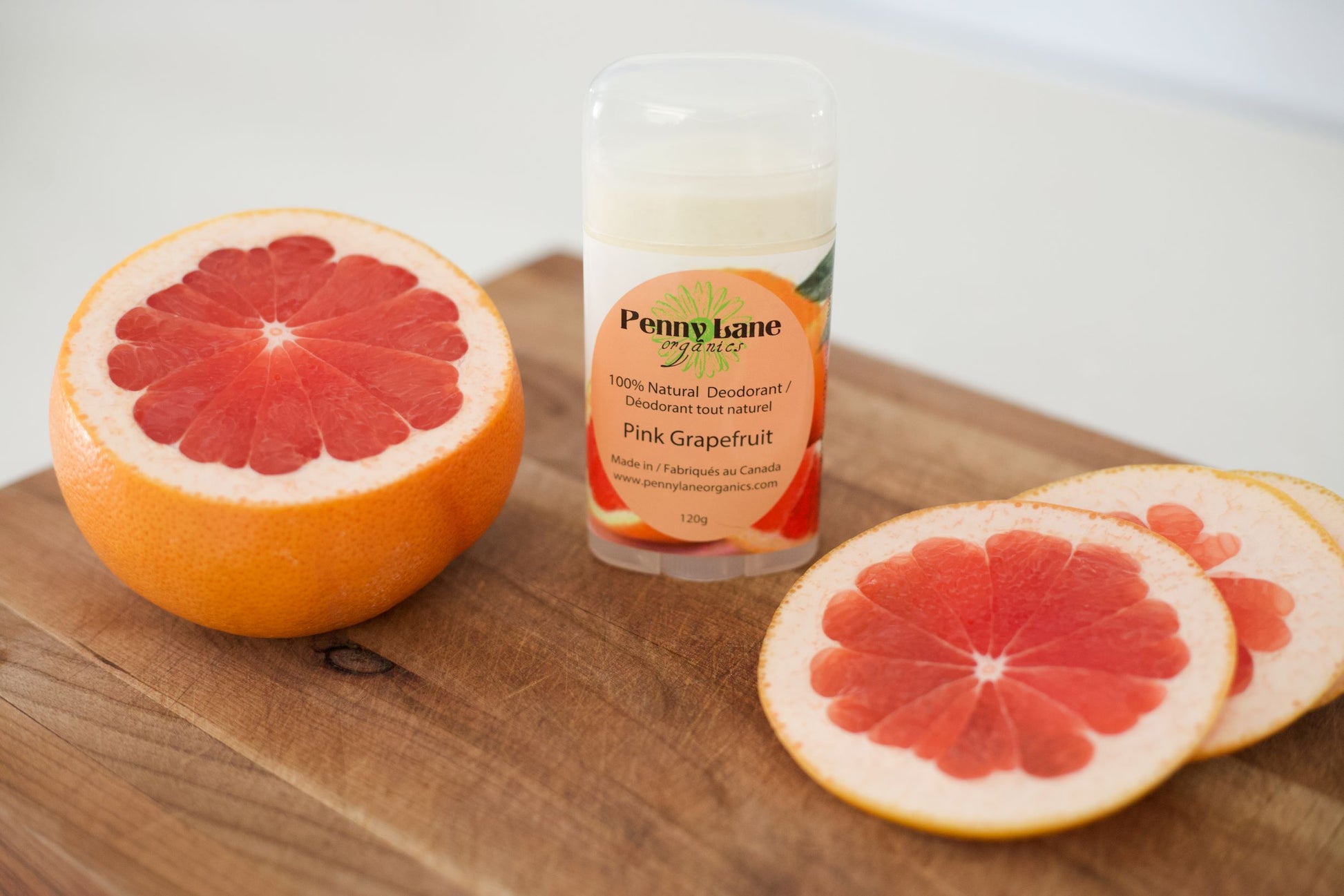 Natural Deodorant Pink Grapefruit (VEGAN)-Penny Lane Organics