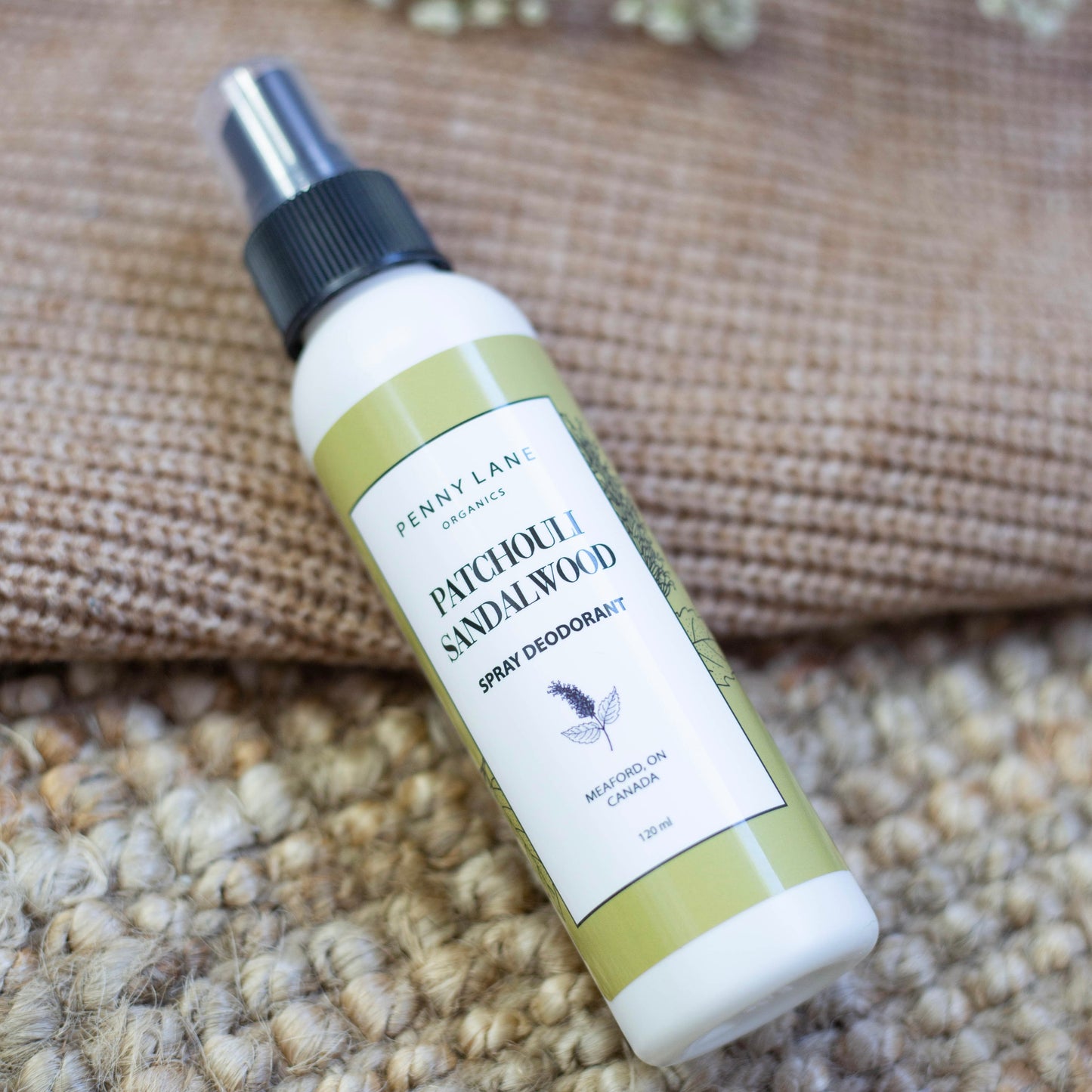 Spray Deodorant - Patchouli Sandalwood-Penny Lane Organics