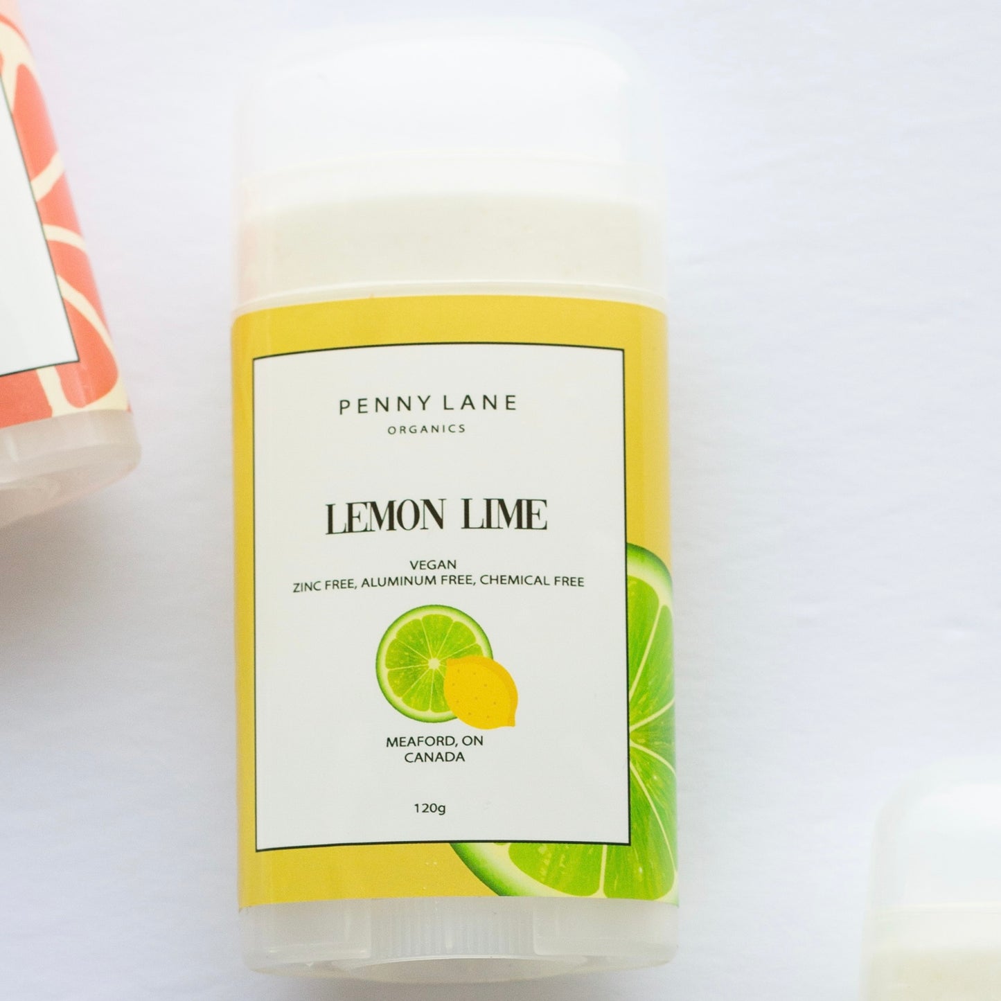 Natural Deodorant Lemon Lime (VEGAN)-Penny Lane Organics