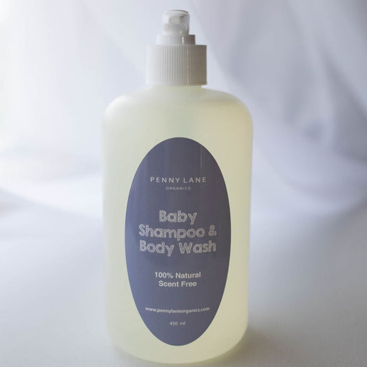 Baby Shampoo & Body Wash Scent Free-Penny Lane Organics