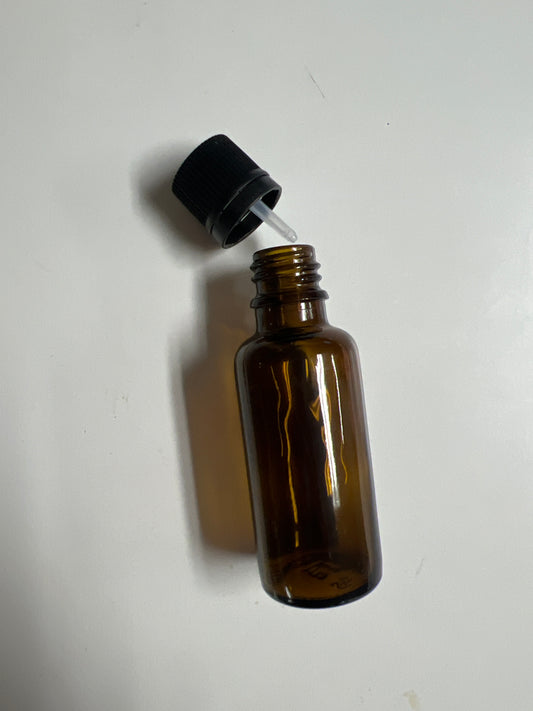 30ml glass bottle and lid-Penny Lane Organics