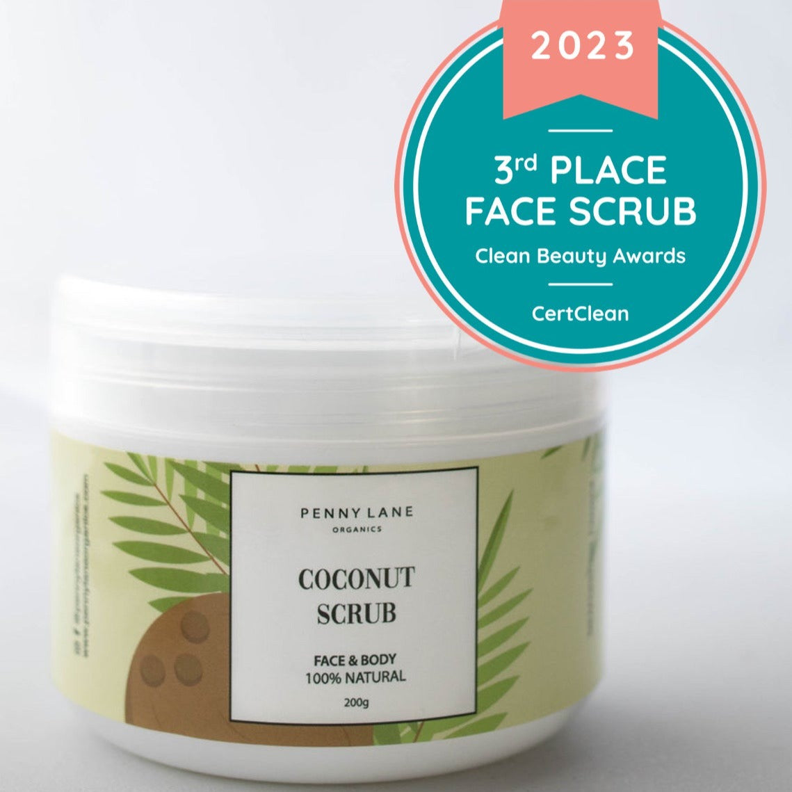 Coconut Scrub - Face and Body-Penny Lane Organics