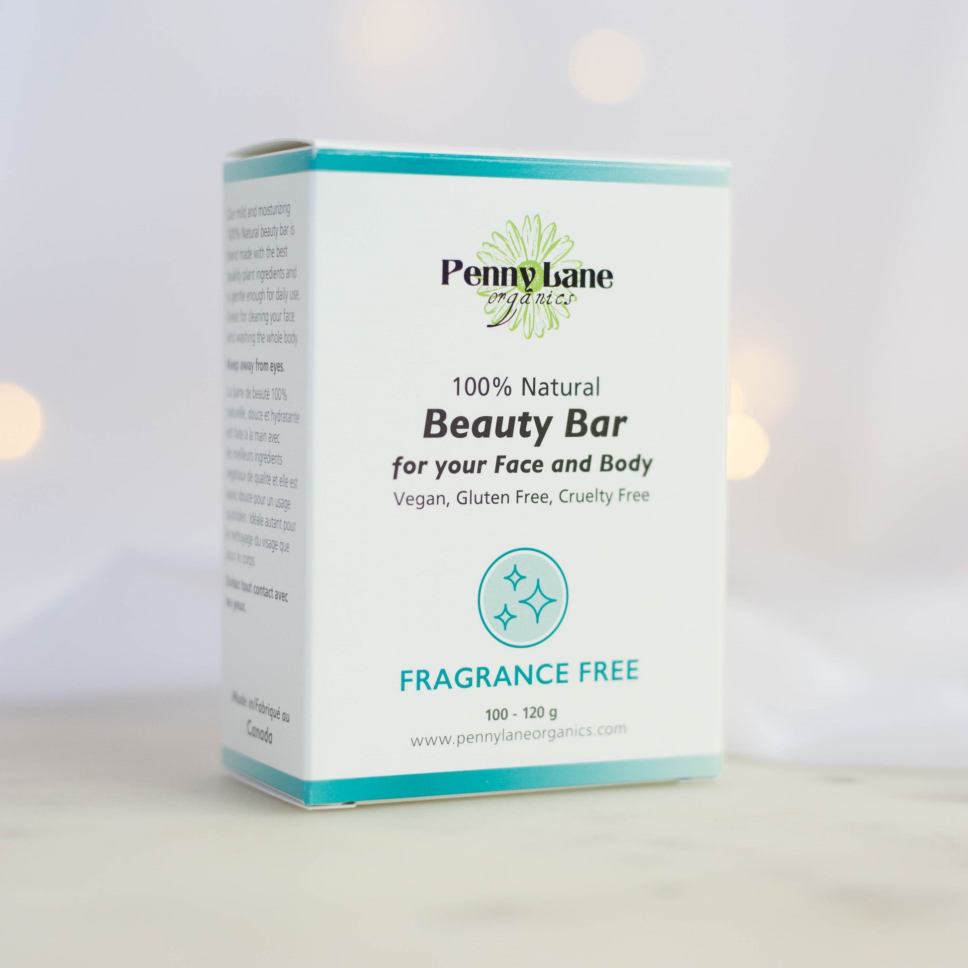 Beauty Bar Fragrance Free-Penny Lane Organics