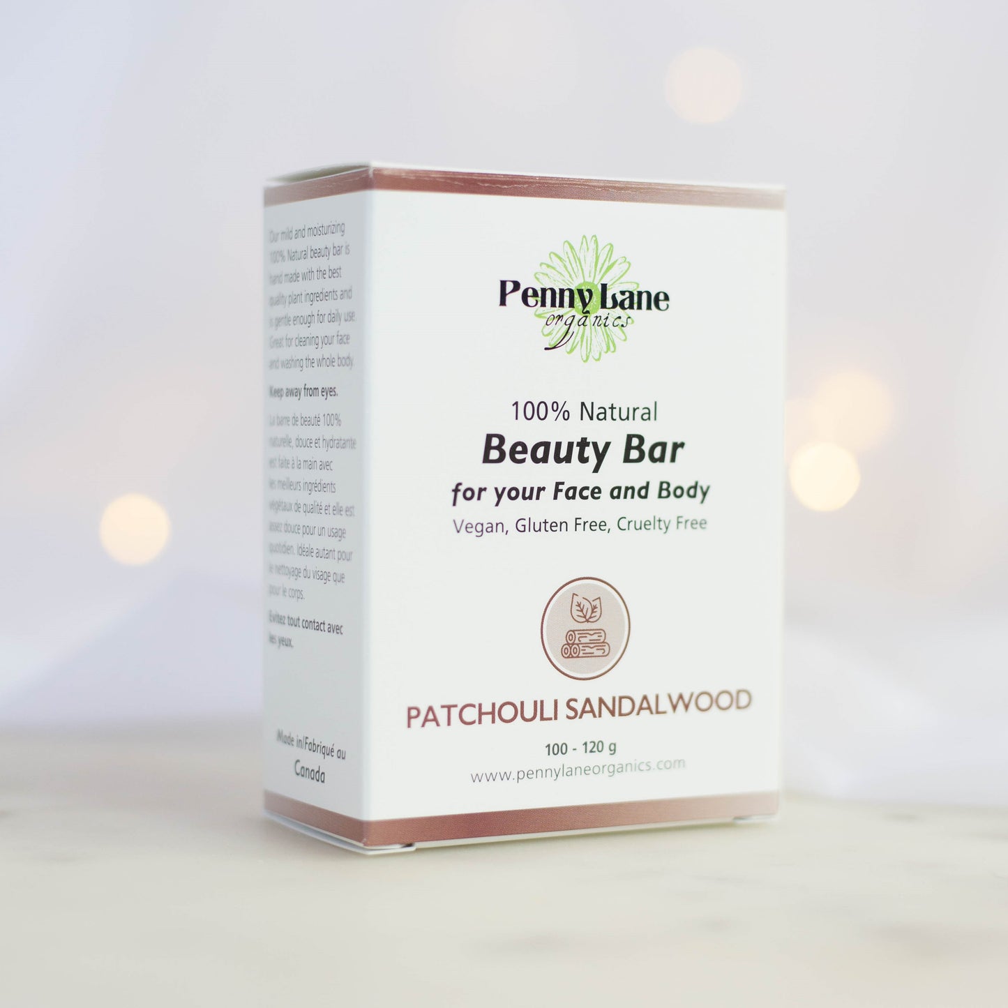 Beauty Bar Patchouli Sandalwood-Penny Lane Organics