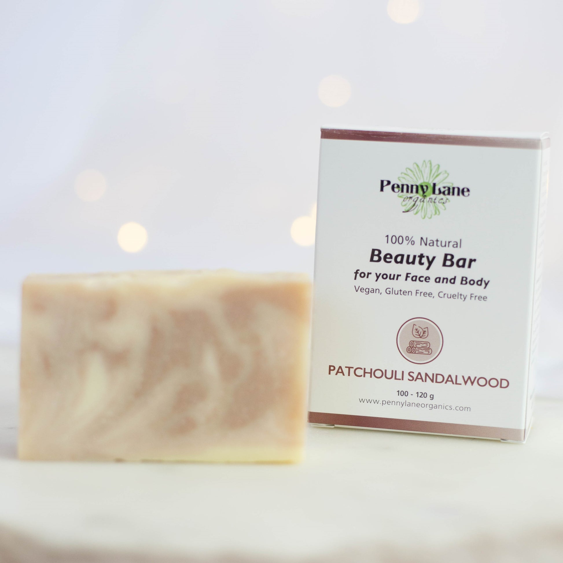 Beauty Bar Patchouli Sandalwood-Penny Lane Organics