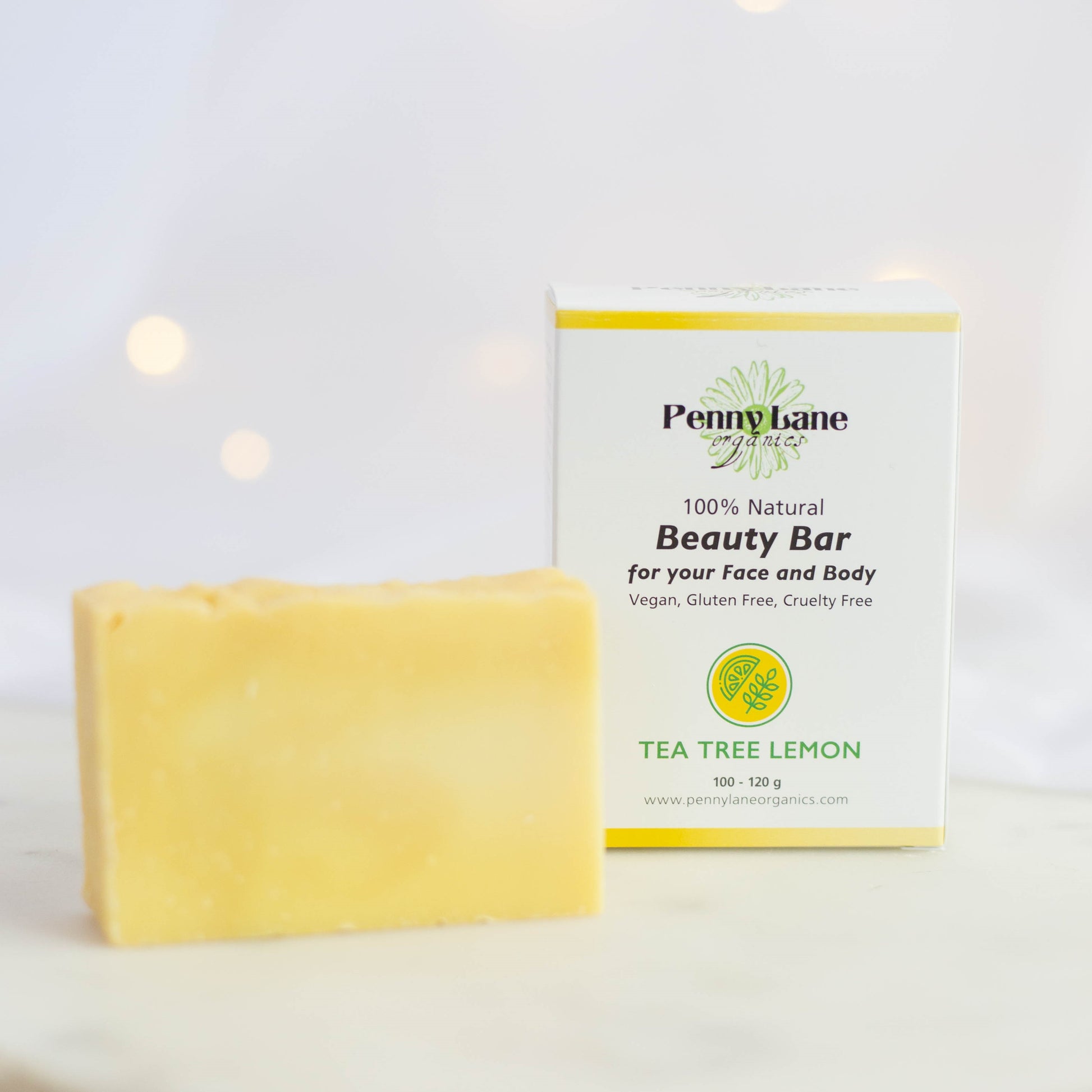 Beauty Bar Tea Tree Lemon-Penny Lane Organics