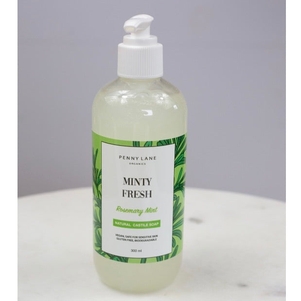 Castile Soap - Minty Fresh-Penny Lane Organics