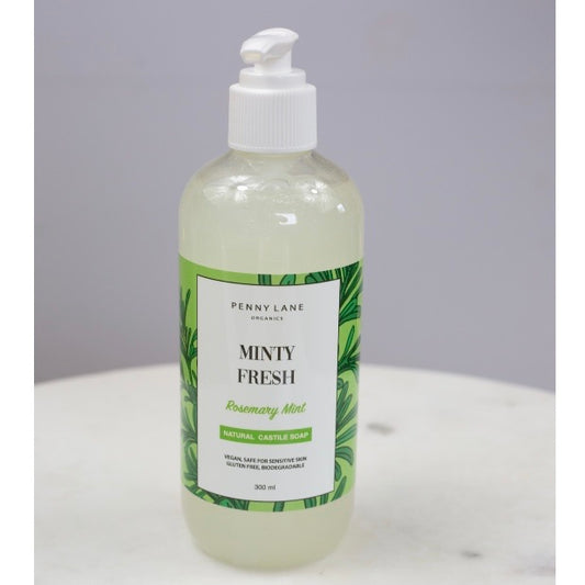 Castile Soap - Minty Fresh-Penny Lane Organics