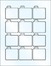 Lipbalm Label with Security tab (120/pk)-Penny Lane Organics