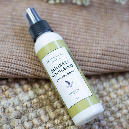 Spray Deodorant - Patchouli Sandalwood-Penny Lane Organics