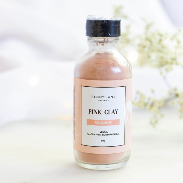 Pink Clay Facial Mask-Penny Lane Organics