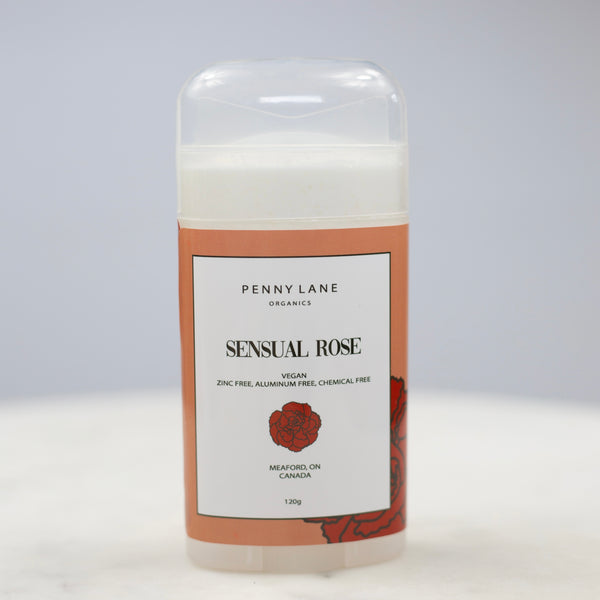 Natural Deodorant Sensual Rose (VEGAN)-Penny Lane Organics