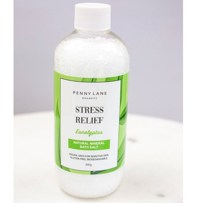 Bath Salt - Eucalyptus Stress Relief-Penny Lane Organics