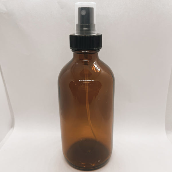 8oz Glass Bottle Spray Top - Amber-Penny Lane Organics