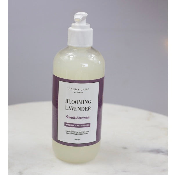 Liquid Castile Soap Blooming Lavender-Penny Lane Organics